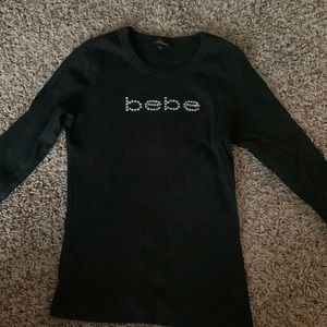 Bebe long sleeve shirt
